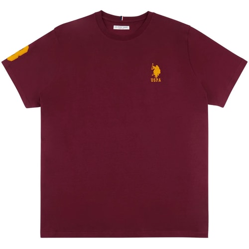 U.S. Polo Assn. Spieler 3 T-Shirt in Windsor Wine